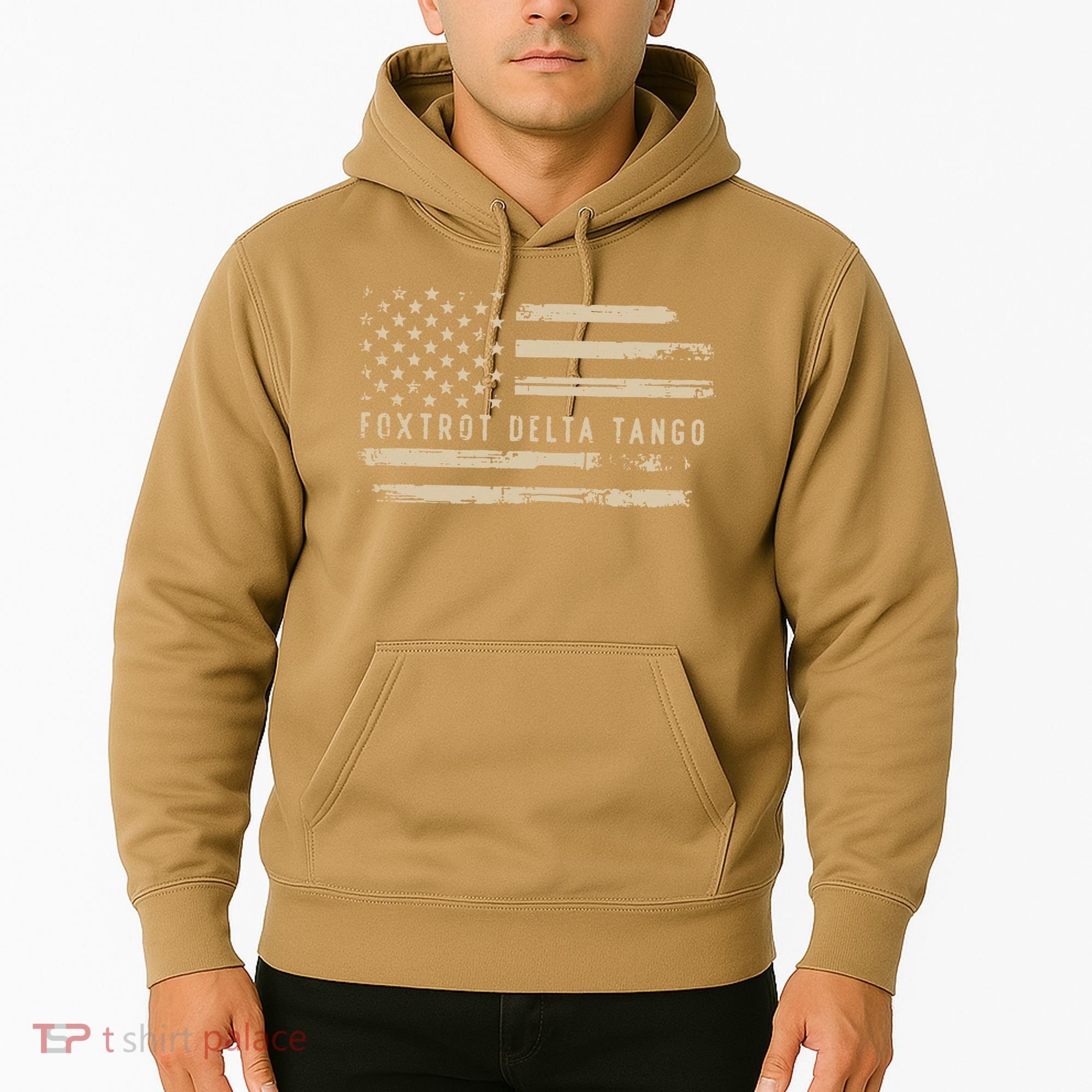Protest Foxtrot Delta Tango US Flag Resist Women Hoodie