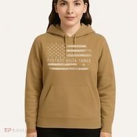 Protest Foxtrot Delta Tango US Flag Resist Women Hoodie thumb 5