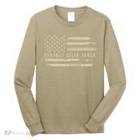 Protest Foxtrot Delta Tango US Flag Resist Women Long Sleeve Shirt thumb 0