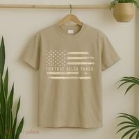 Protest Foxtrot Delta Tango US Flag Resist Women T-Shirt thumb 2
