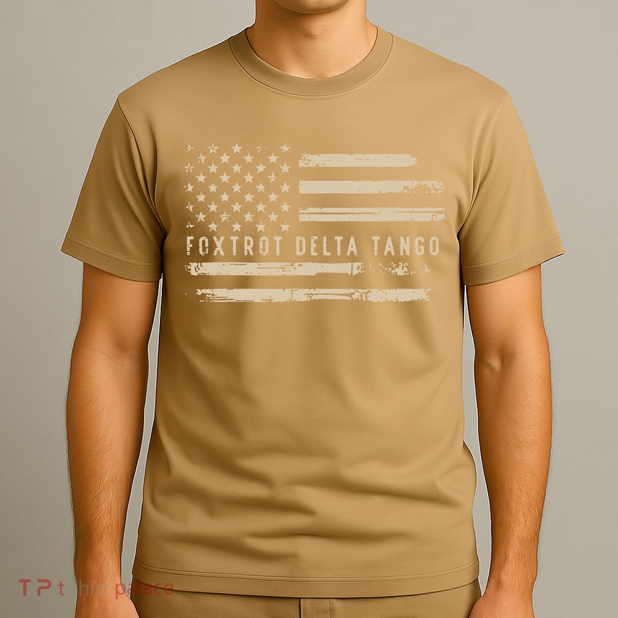 Protest Foxtrot Delta Tango US Flag Resist Women T-Shirt