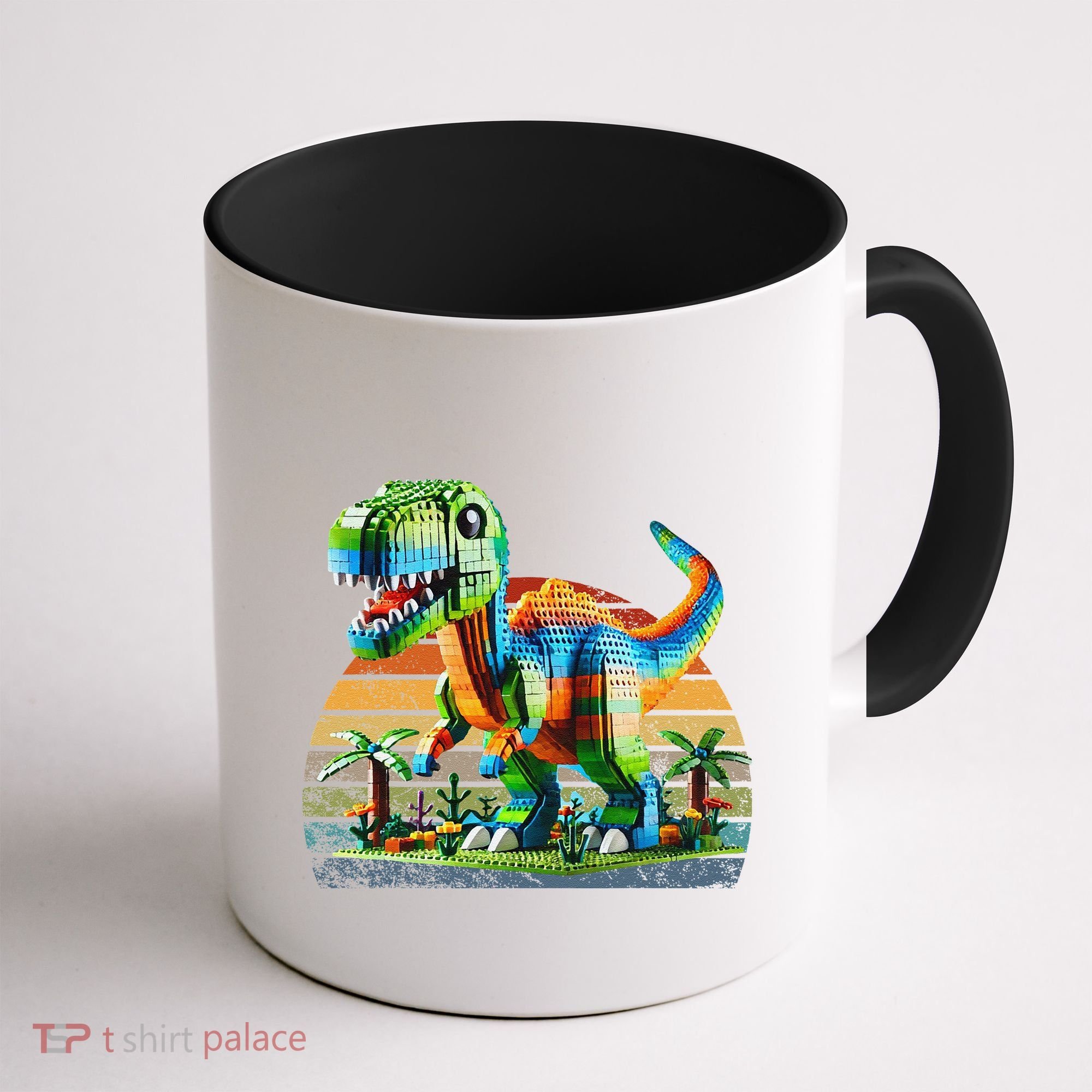 Play! Featuring Dinosaurs Bricks New Coffee Mug