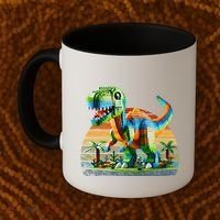 Play! Featuring Dinosaurs Bricks New Coffee Mug thumb 2