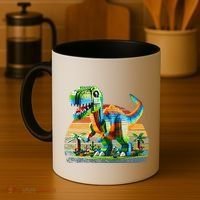 Play! Featuring Dinosaurs Bricks New Coffee Mug thumb 4