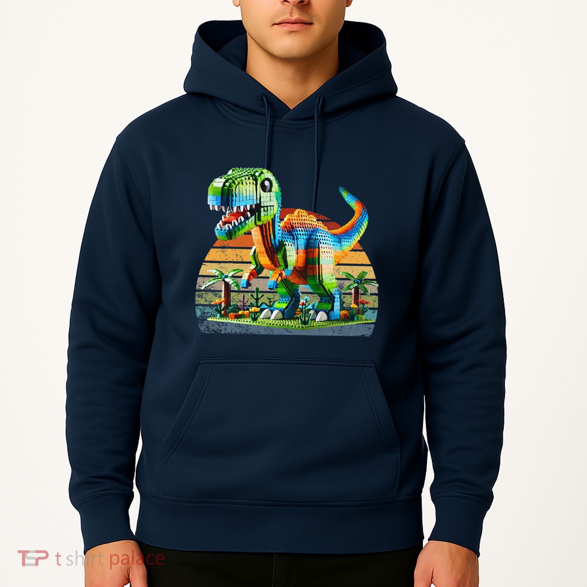 Play! Featuring Dinosaurs Bricks New Hoodie