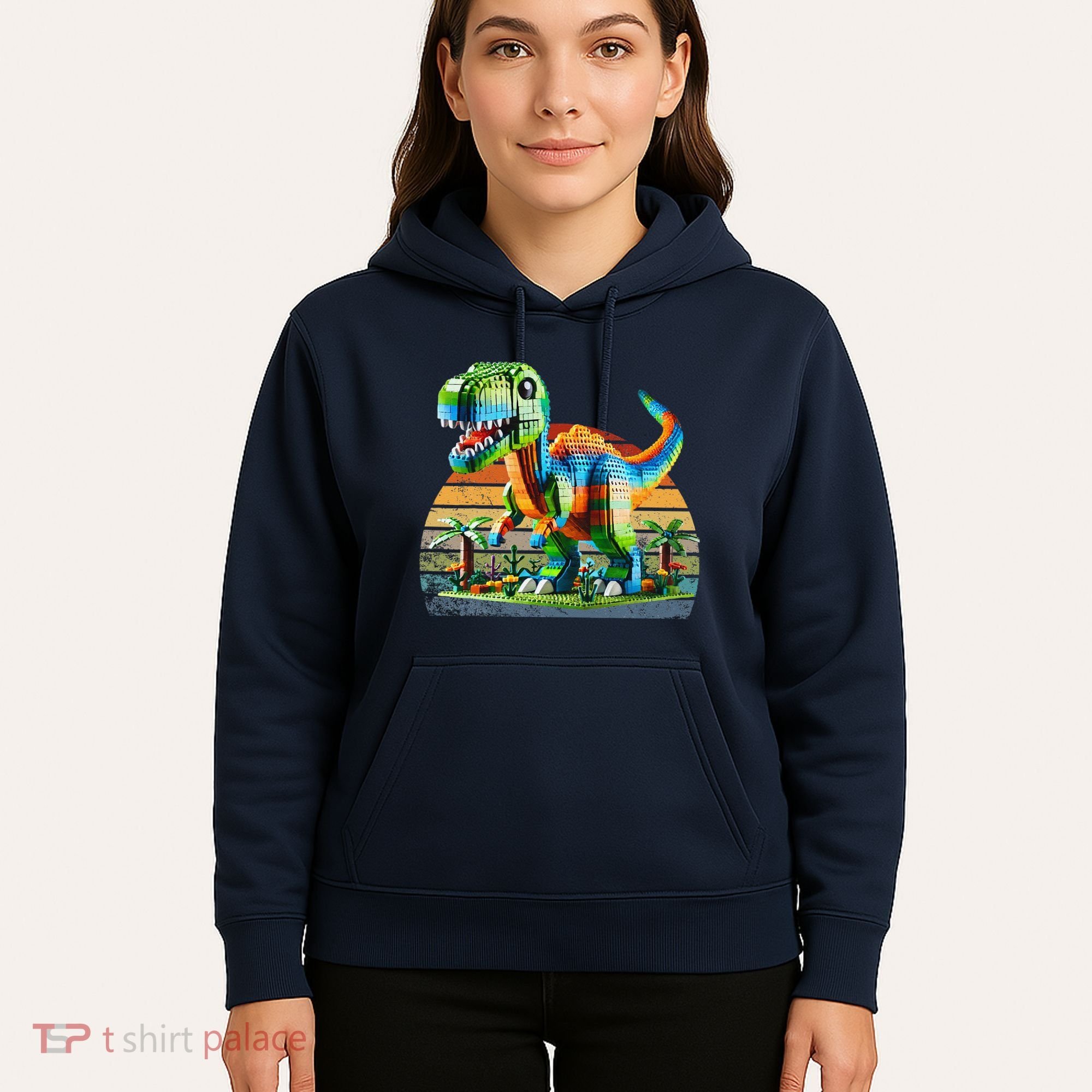 Play! Featuring Dinosaurs Bricks New Hoodie