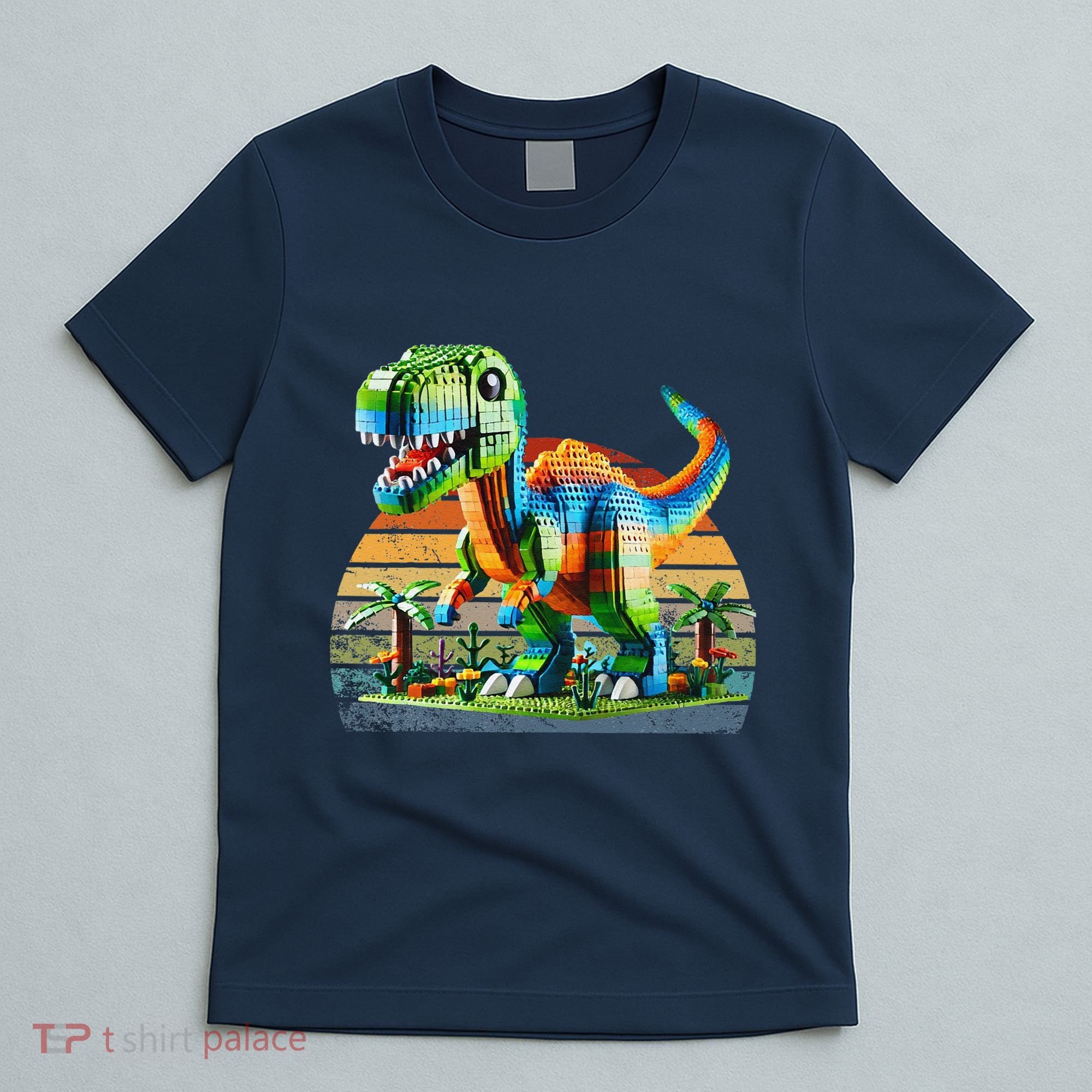 Play! Featuring Dinosaurs Bricks New T-Shirt