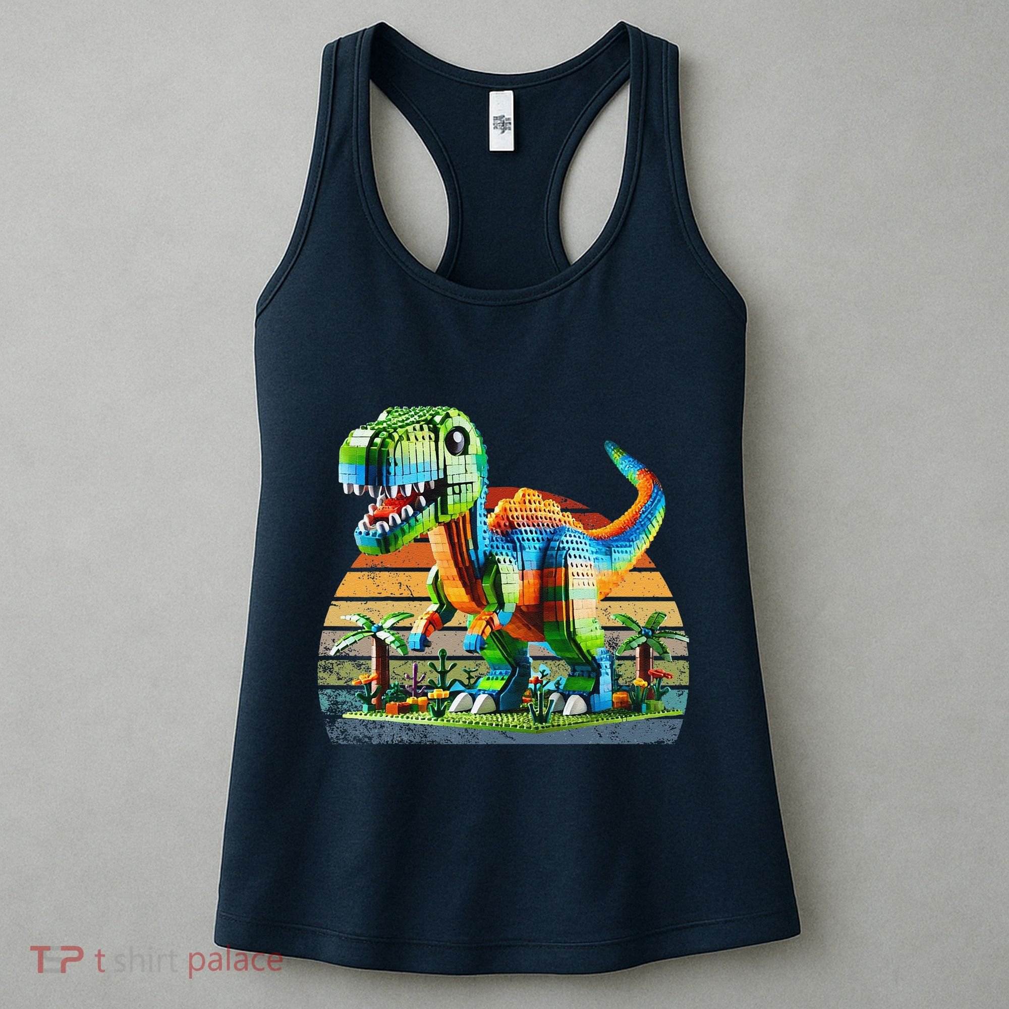Play! Featuring Dinosaurs Bricks New Women's Tank Top