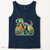 Play! Featuring Dinosaurs Bricks New Tank Top thumb 2