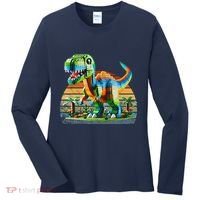 Play! Featuring Dinosaurs Bricks New Women's Long Sleeve Shirt thumb 0