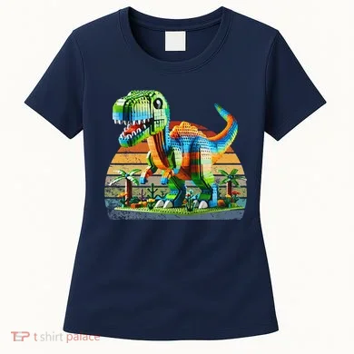 Play! Featuring Dinosaurs Bricks New Women's T-Shirt