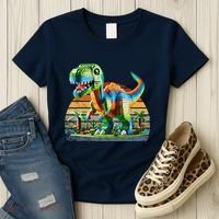 Play! Featuring Dinosaurs Bricks New Women's T-Shirt thumb 3