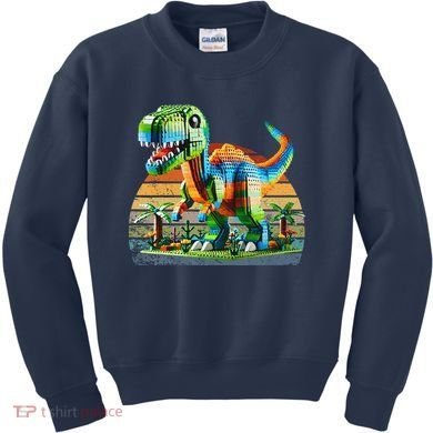 Play! Featuring Dinosaurs Bricks New Kids Sweatshirt