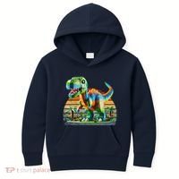 Play! Featuring Dinosaurs Bricks New Kids Hoodie thumb 0