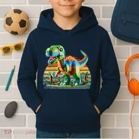 Play! Featuring Dinosaurs Bricks New Kids Hoodie thumb 2