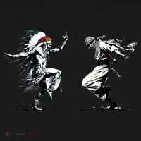 Palestine Freedom Dance Dancing Backpack thumb 2