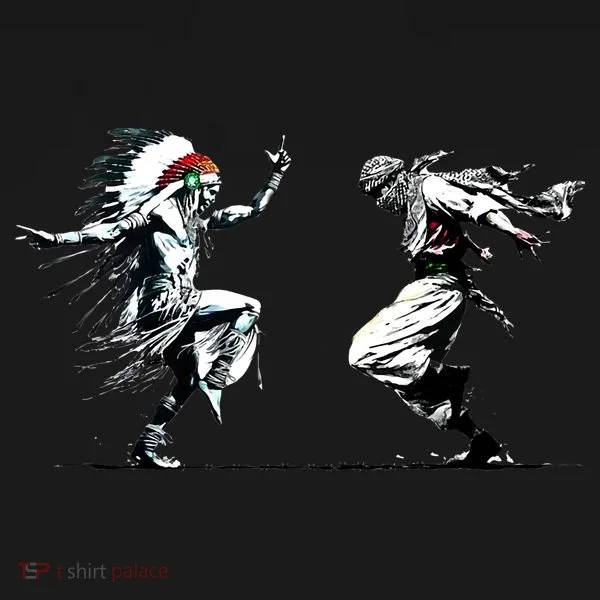 Palestine Freedom Dance Dancing Toddler Hoodie