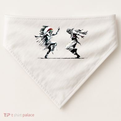 Palestine Freedom Dance Dancing USA-Made Doggie Bandana