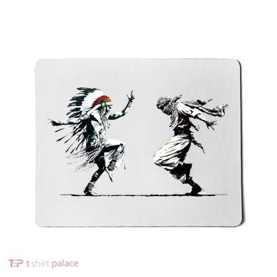 Palestine Freedom Dance Dancing Mousepad