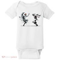 Palestine Freedom Dance Dancing Baby Bodysuit thumb 0