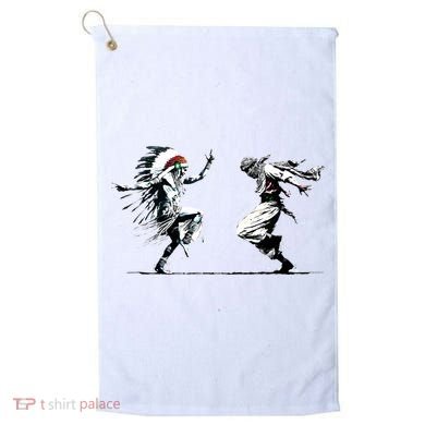 Palestine Freedom Dance Dancing Golf Towel