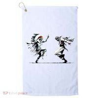 Palestine Freedom Dance Dancing Golf Towel thumb 0