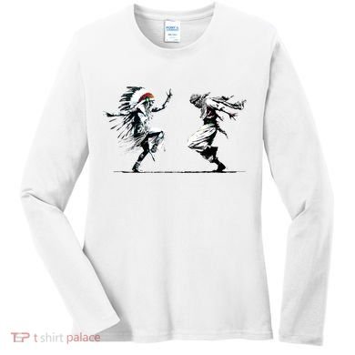 Palestine Freedom Dance Dancing Women's Long Sleeve Shirt