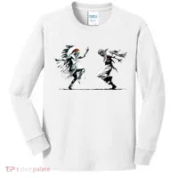 Palestine Freedom Dance Dancing Kids Long Sleeve Shirt thumb 0