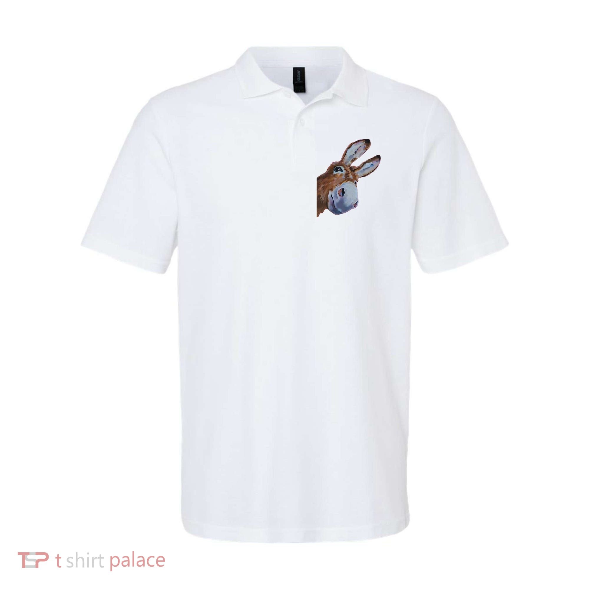 Peachbruh Funny Donkey Art Donkey Head Smile Eagerly Donkey Polo