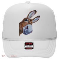 Peachbruh Funny Donkey Art Donkey Head Smile Eagerly Donkey Hat thumb 0