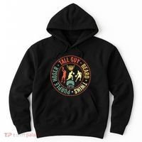 Perfect For Dude Tall Guy Beard Twins Purple Hoser Hoodie thumb 0