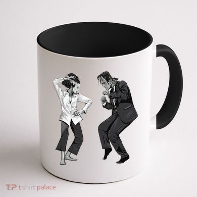 Pulp Frankenstein Dancing Monster Coffee Mug back