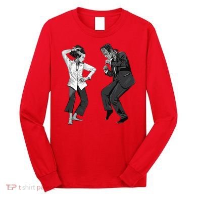 Pulp Frankenstein Dancing Monster Long Sleeve Shirt