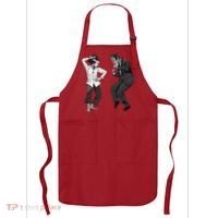 Pulp Frankenstein Dancing Monster Apron thumb 0