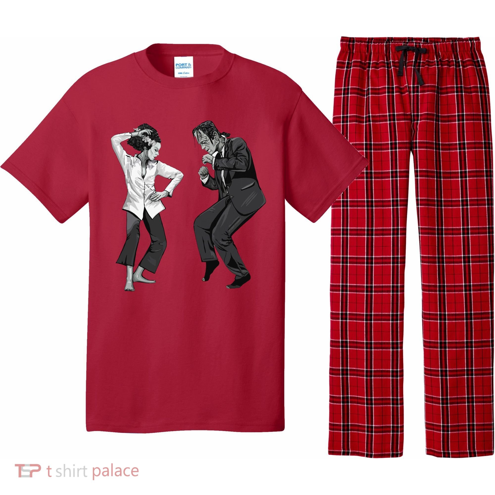 Pulp Frankenstein Dancing Monster Pajama Set