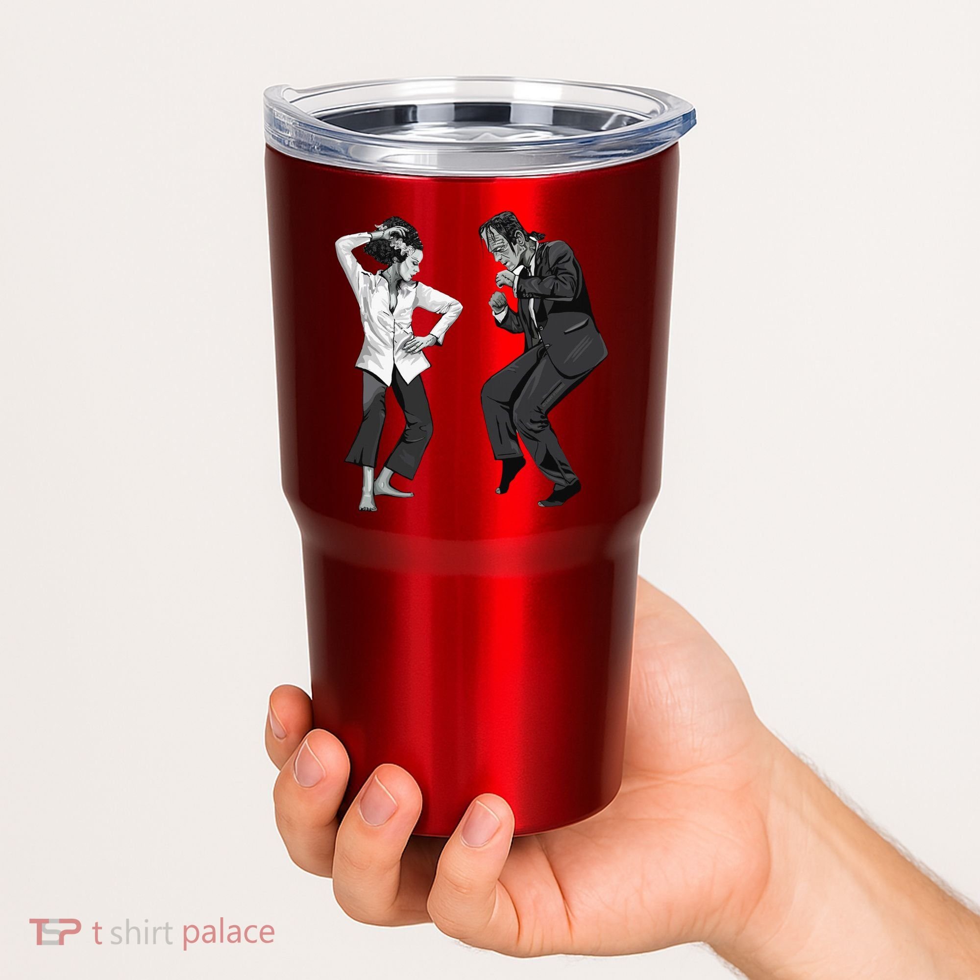 Pulp Frankenstein Dancing Monster Tumbler