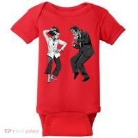 Pulp Frankenstein Dancing Monster Baby Bodysuit thumb 0