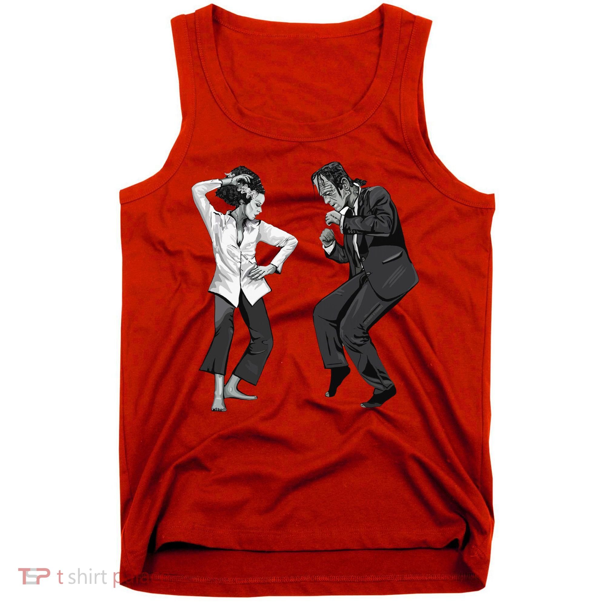 Pulp Frankenstein Dancing Monster Tank Top
