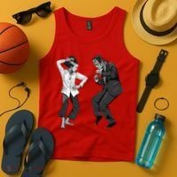 Pulp Frankenstein Dancing Monster Tank Top thumb 4