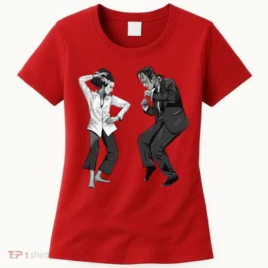 Pulp Frankenstein Dancing Monster Women's T-Shirt