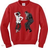 Pulp Frankenstein Dancing Monster Kids Sweatshirt thumb 0