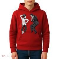 Pulp Frankenstein Dancing Monster Kids Hoodie thumb 4