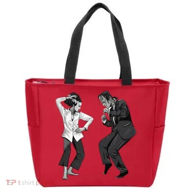 Pulp Frankenstein Dancing Monster Tote Bag