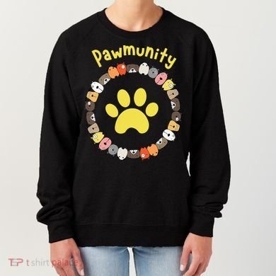 Pawmunity Funny Dog Lover's Women's Sweatshirt