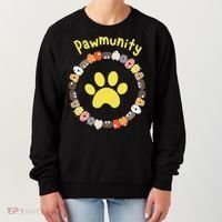 Pawmunity Funny Dog Lover's Women's Sweatshirt thumb 0