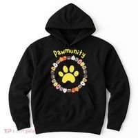 Pawmunity Funny Dog Lover's Hoodie thumb 0
