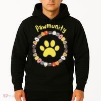 Pawmunity Funny Dog Lover's Hoodie thumb 2