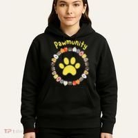 Pawmunity Funny Dog Lover's Hoodie thumb 5