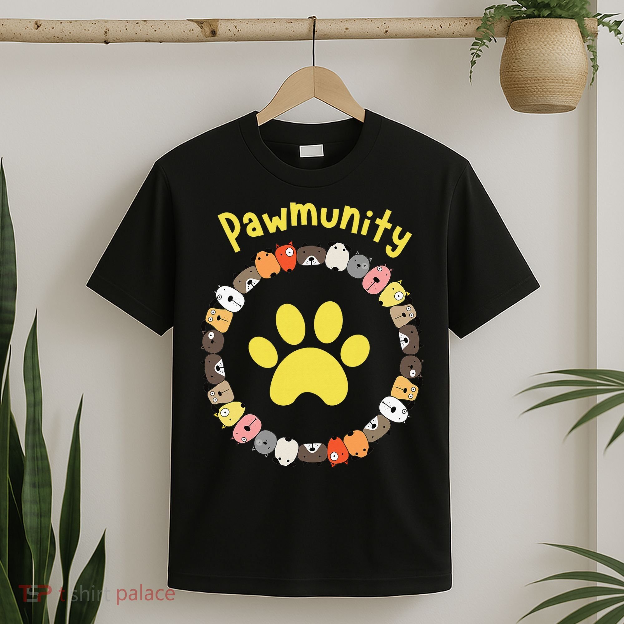 Pawmunity Funny Dog Lover's T-Shirt