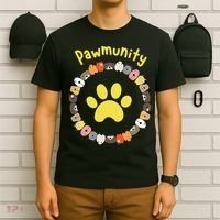 Pawmunity Funny Dog Lover's T-Shirt thumb 6